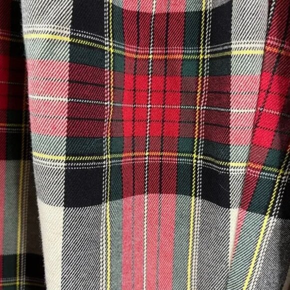 Urban Outfitters Grandpa Baggy Trouser Pant, Red Plaid, Size 2, LIKE NEW - Picture 4 of 7